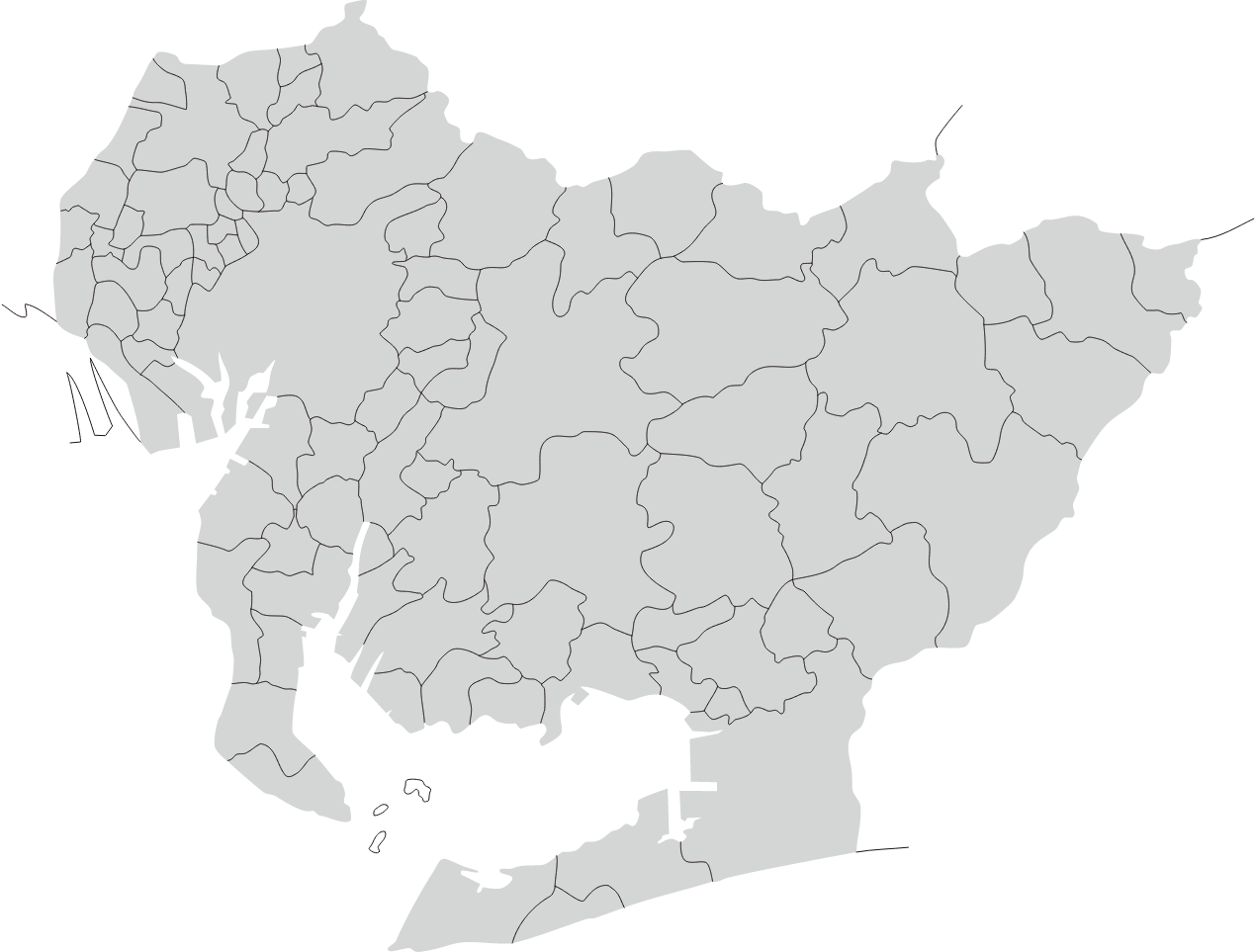 愛知県地図